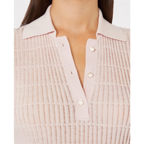 Max Mara Studio MSTGALLO Polo T-Shirt, Pink